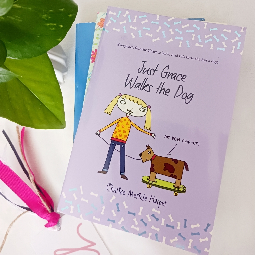 "Just Grace Walks The Dog" By: Charise Mericle Harper, Children's Fiction Book